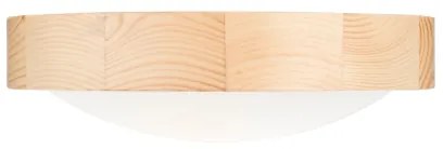 Plafonieră NATURAL SLIM 1xE27/60W/230V ø 27 cm pin