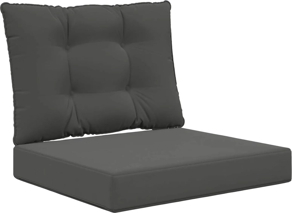 vidaXL Perna pentru canapea de exterior 2 pcs Antracit Poliester