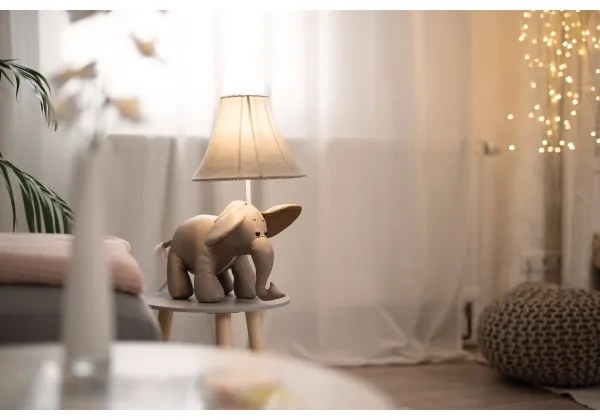 Lampă LED de masă pentru copii Happy Lamps BOBBY LED/5,4W/230V elefant