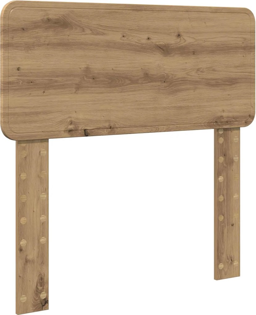 vidaXL Tăblie cap Stejar Artizanal 80 cm Lemn compozit