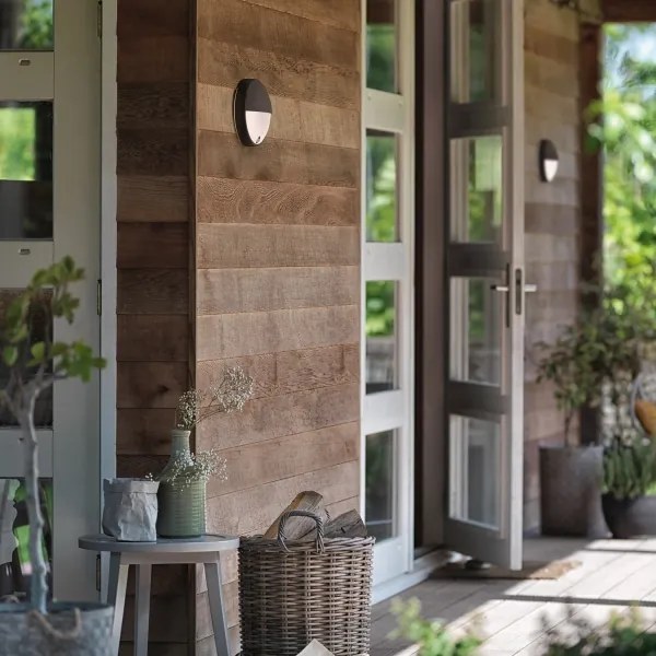 Aplică LED de exterior cu senzor CAPRICORN LED/6W IP44 Philips 16456/93/16