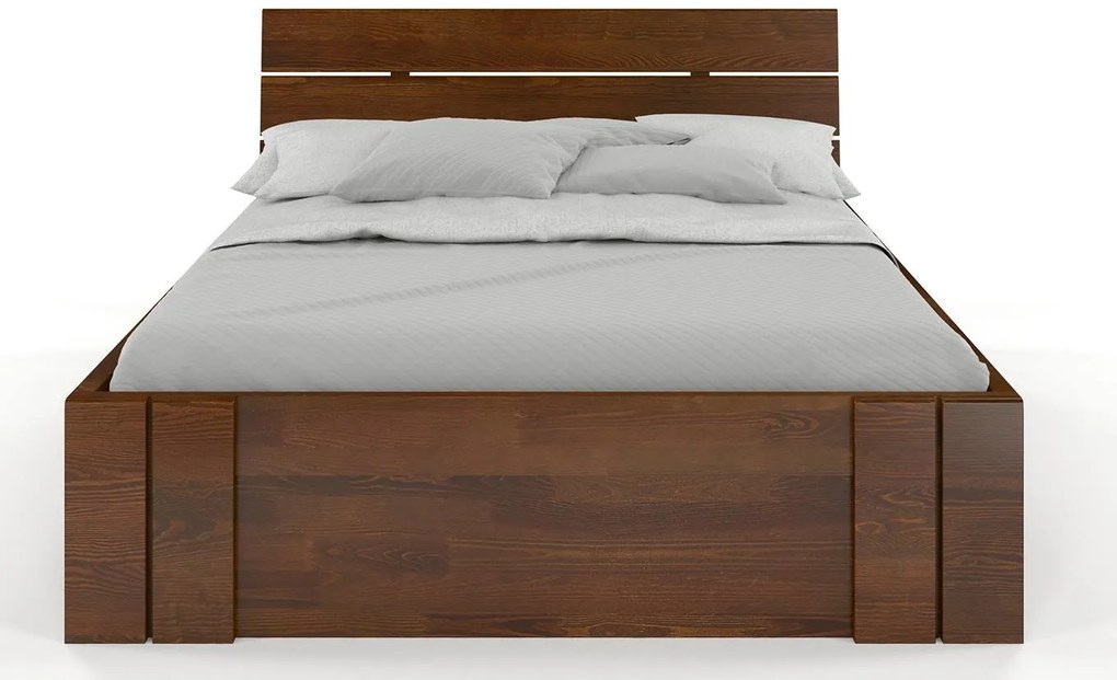 Pat matrimonial 160 cm Tosen High Drawers (pin). 800208