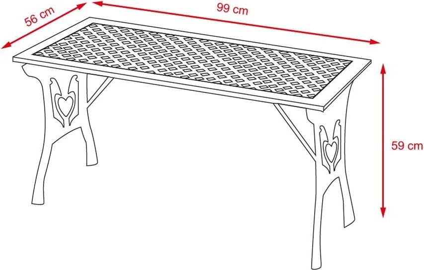 Set mobilier de grădină 4 piese Avenberg HAMILTON