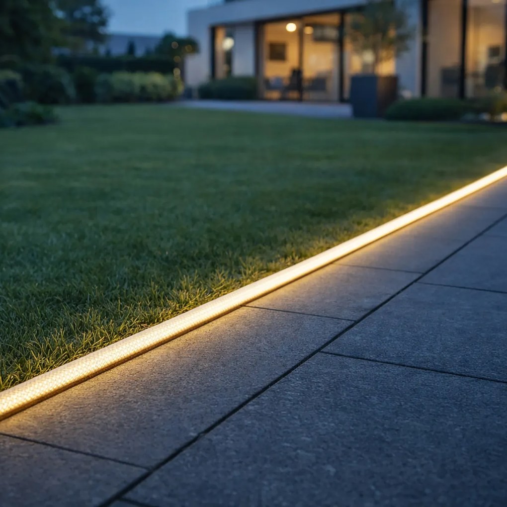 Ghirlandă luminoasă albă cu ștecher 3m incl. LED Dimmable in Kelvin IP44 - Ropy