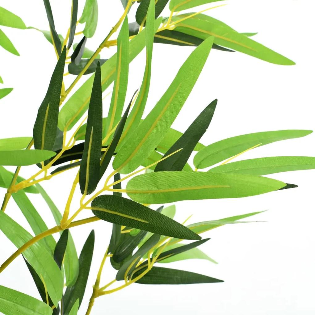 Planta bambus artificial cu ghiveci 150 cm Verde 1, 150 cm