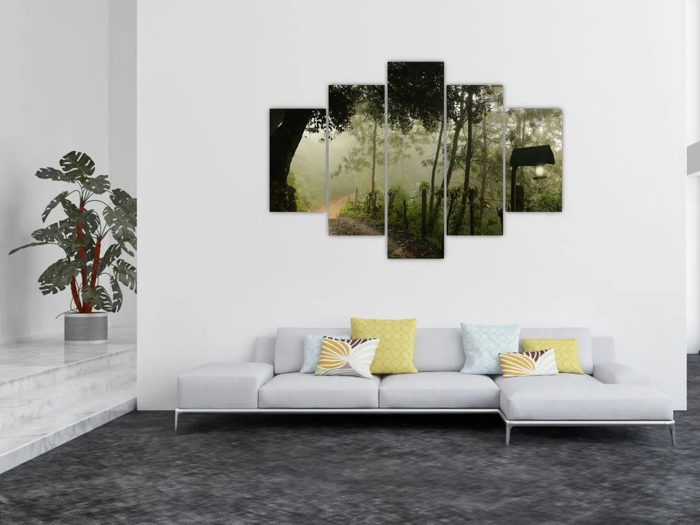 Tablou cu ceața de dimineața (150x105 cm)