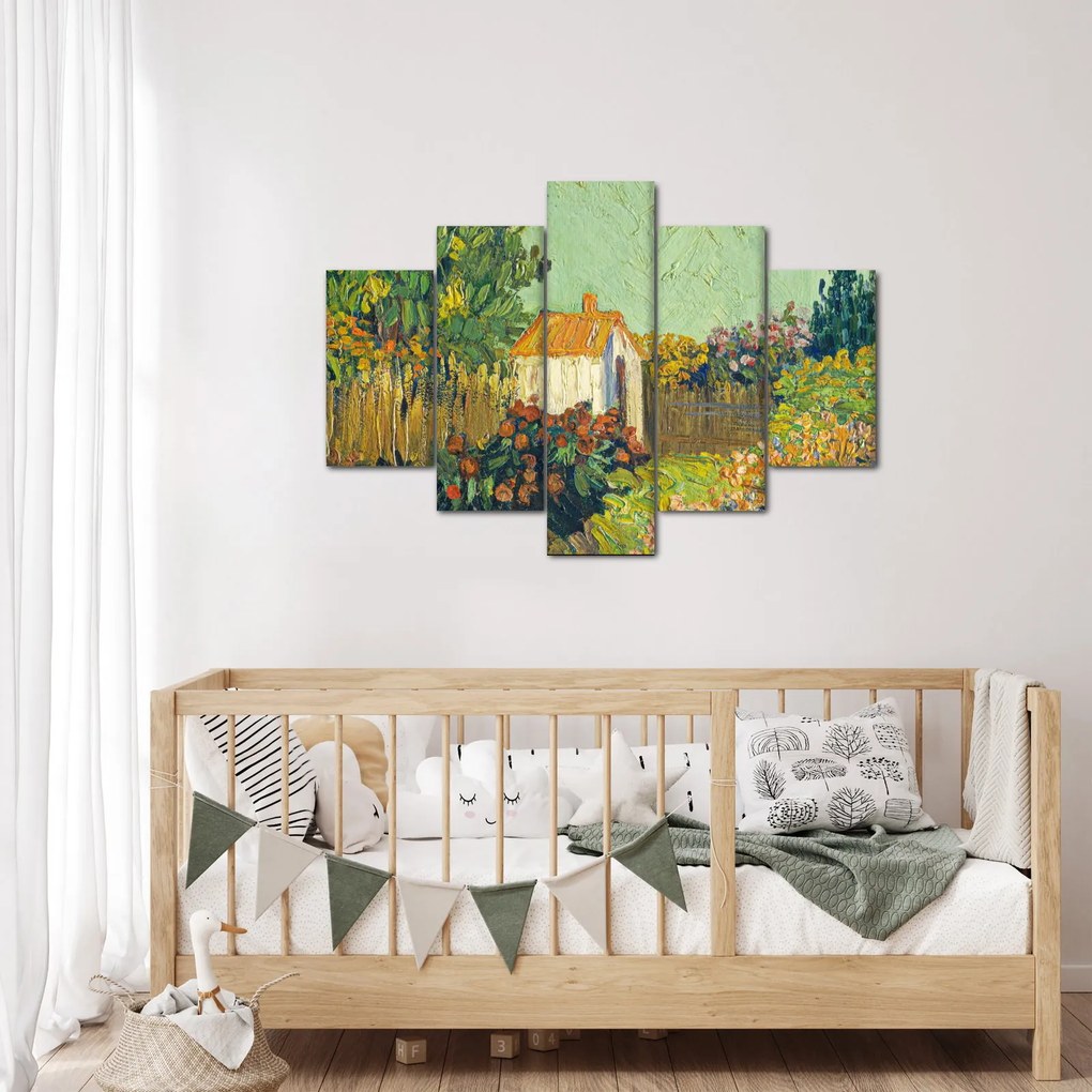 Tablou - Imitator of Vincent van Gogh, Landscape, reproducere (150x105 cm)