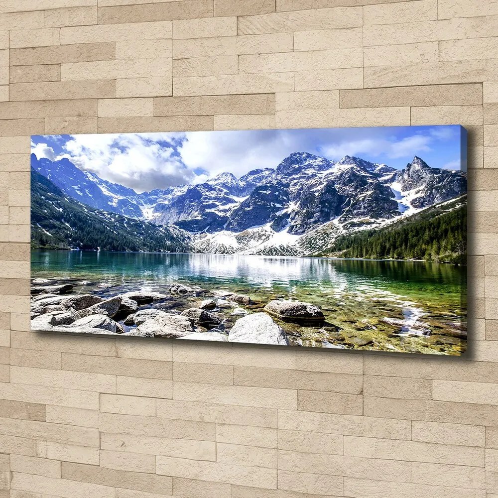 Tablou pe pânză canvas Marine ochi tatry