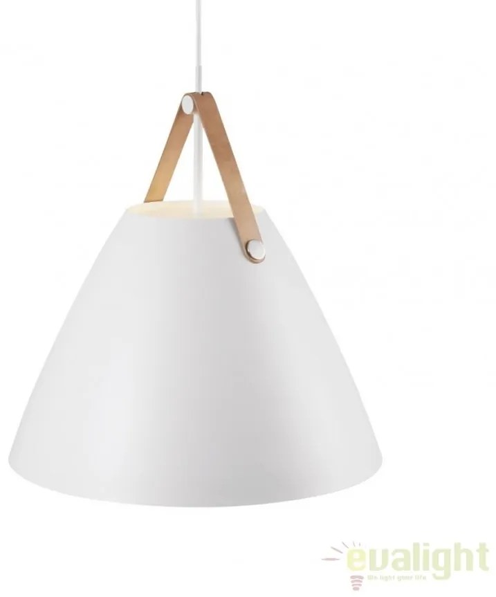 Lustra / Pendul design nordic Strap 48 alb 84353001 DFTP