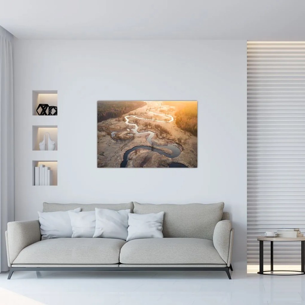 Tablou - Răsărit la Meander (90x60 cm)