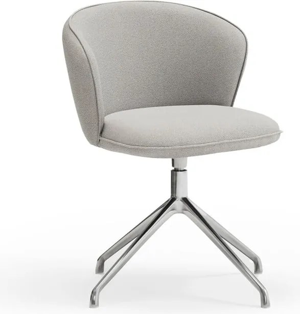 Set de scaune de sufragerie gri deschis 2 buc. tapițat Add – Teulat