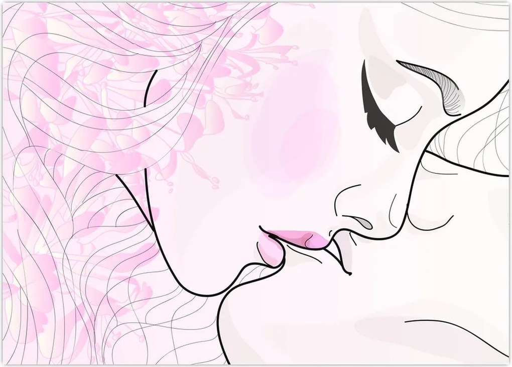 Tablou - Sărutul (70x50 cm)