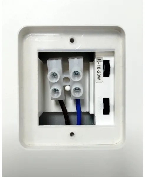 Aplica LED de exterior cu senzor de mișcare, 15/18/20W, 230V, IP65