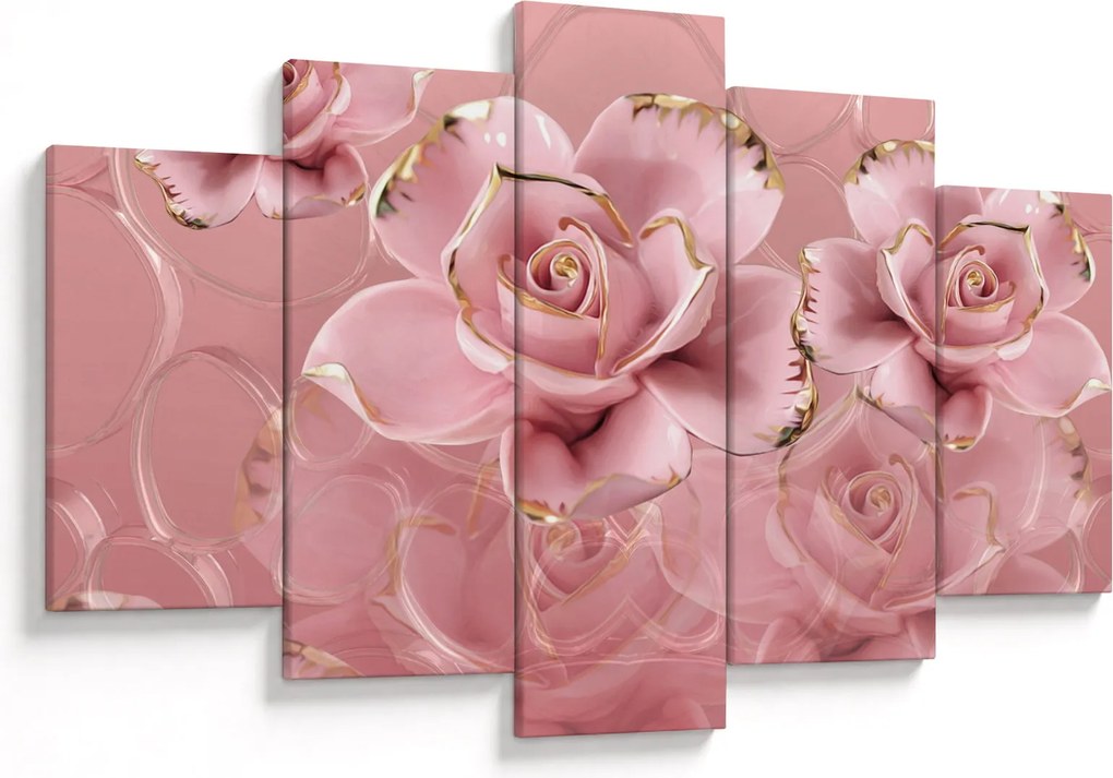 Tablou - Decor floral (150x105 cm)