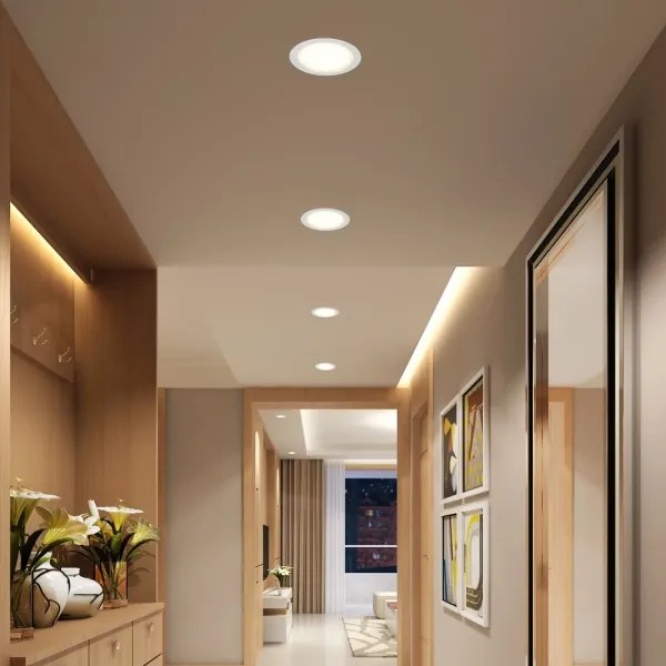 Immax NEO 07295L - Spot LED încastrat dimabil DOWN, 36W, 230V, Wi‑Fi, Ø 23 cm, alb