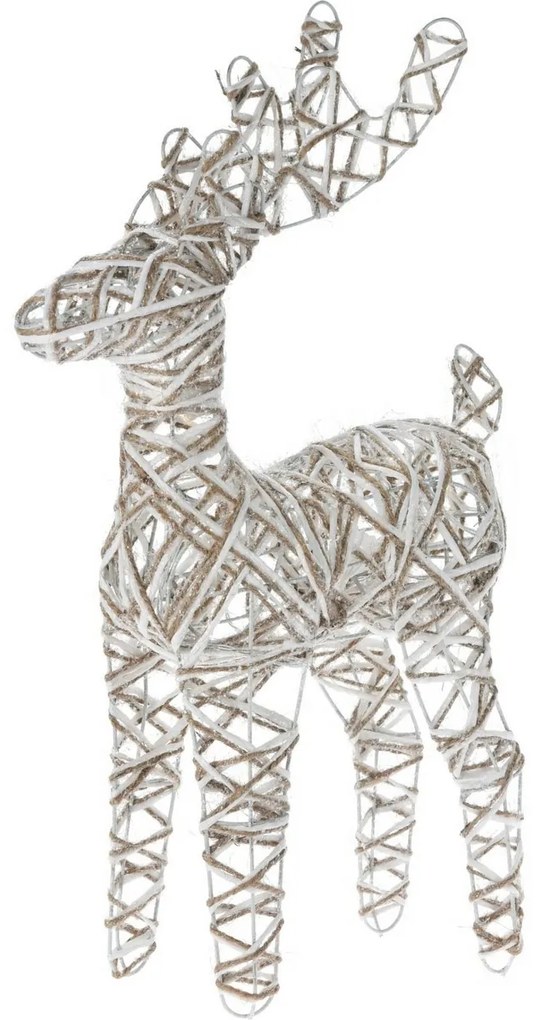 Decorațiune Ren LED de Crăciun Greyse, 50 cm