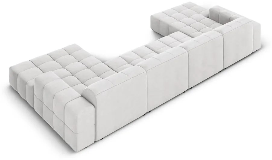 Coltar 6 locuri Chicago catifea L364 cm