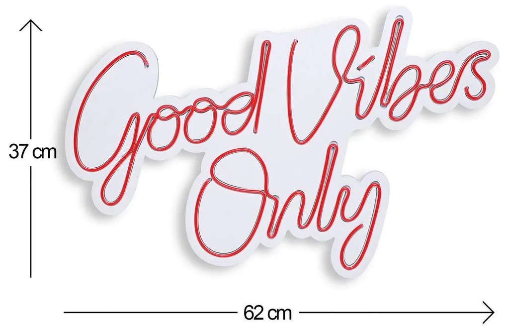 Lampa Neon Good Vibes Only 2