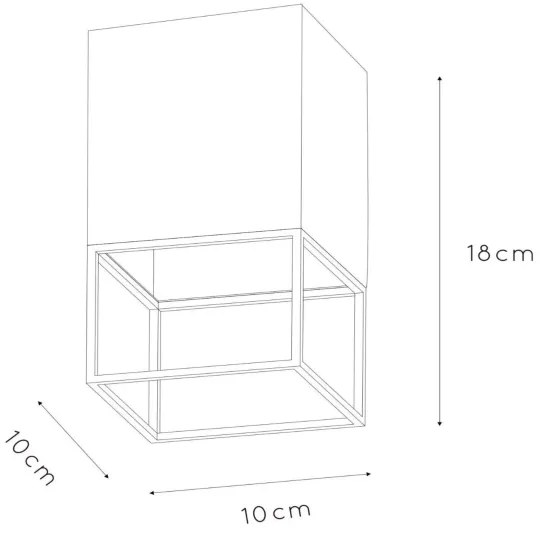 Plafonieră RIXT 1xE27/40W/230V Lucide 21120/01/30