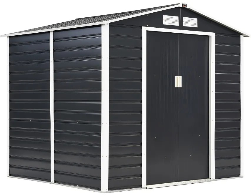 Casa de scule din metal Lahti 2,1 x 1,9 m Magazin Boss antracit