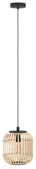 Eglo 43231 - Lustră pe cablu BORDESLEY 1xE27/28W/230V diam.210mm