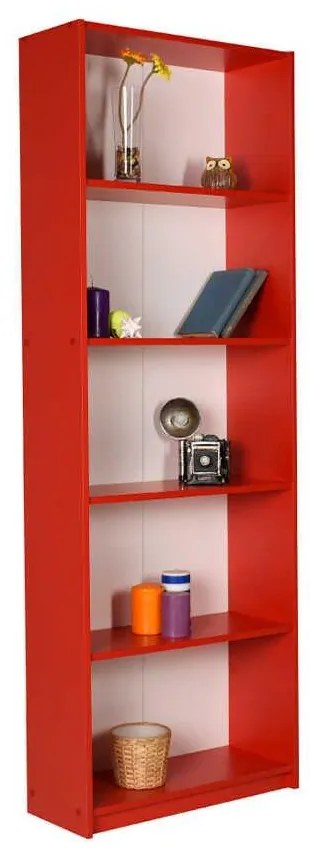 Biblioteca Adore Modern, 5 rafturi, 64 x 182 x 26 cm