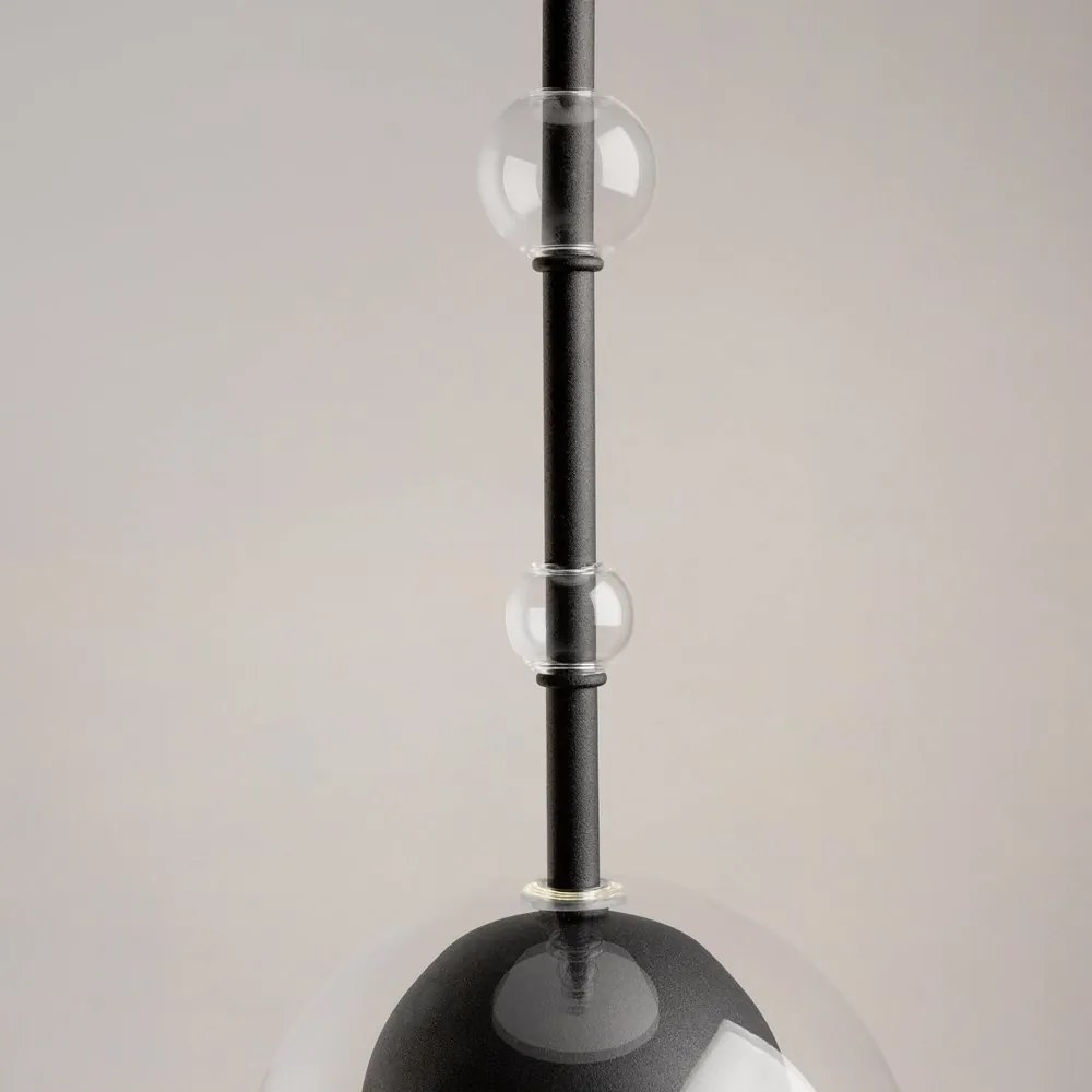 Pendul design modern decorativ Ros negru