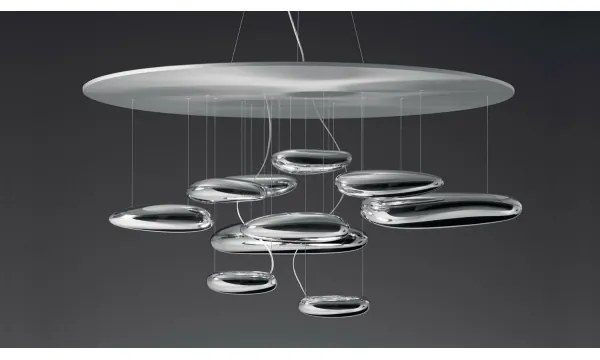 Lustră LED dimabilă pe cablu Artemide 1367110A MERCURY LED/58W/230V 3000K