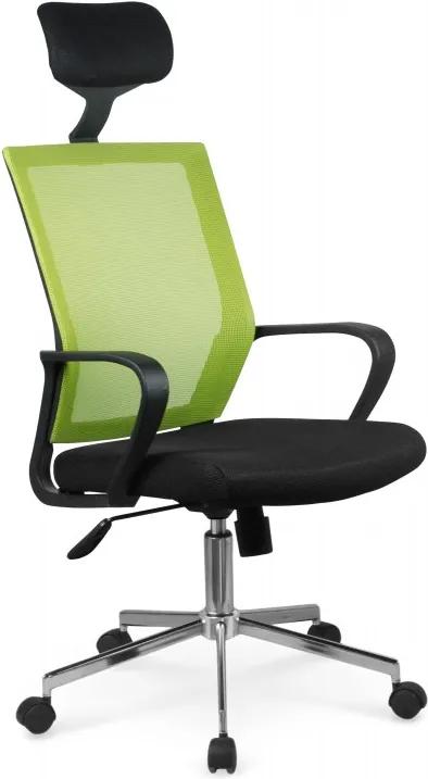 ACAPULCO scaun de birou negru/verde