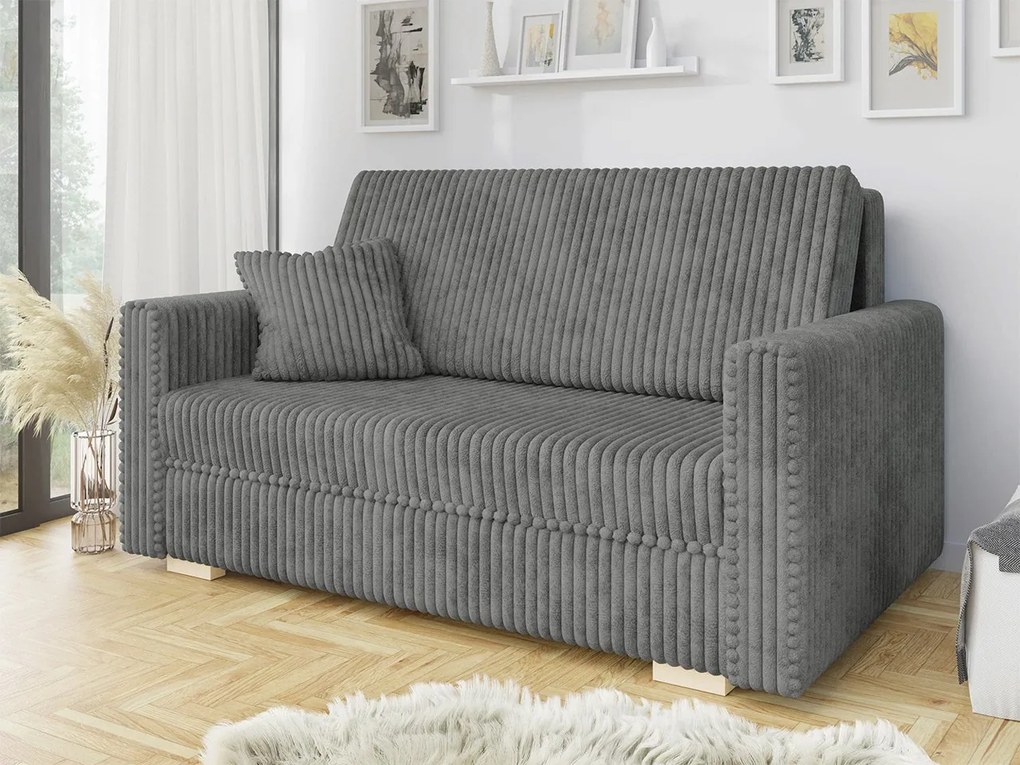 Canapea extensibilă Clovea Piano III (Gri) (cu sp. depozitare). Promo -17%. 1105515