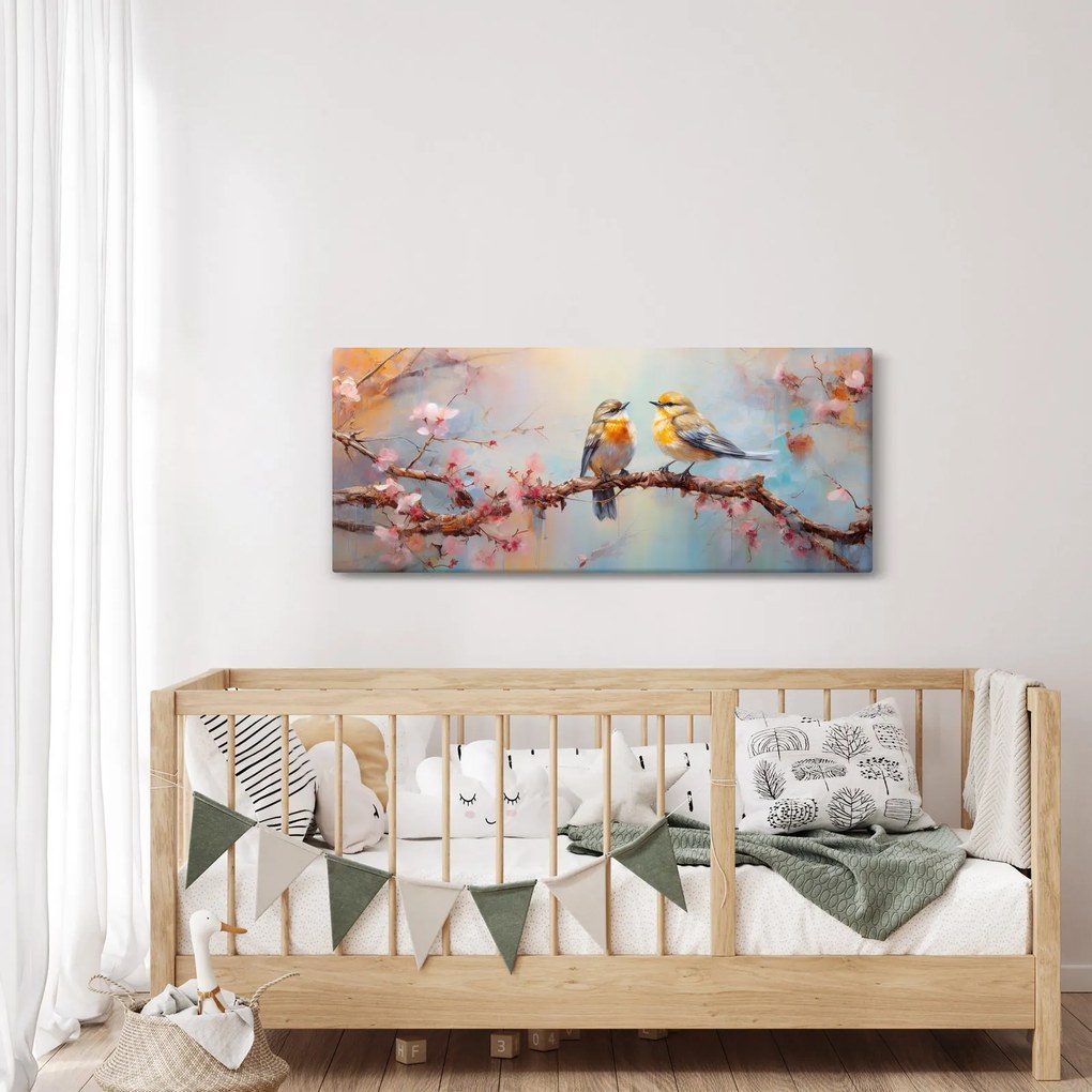 Tablou - Porumbeii (120x50 cm)