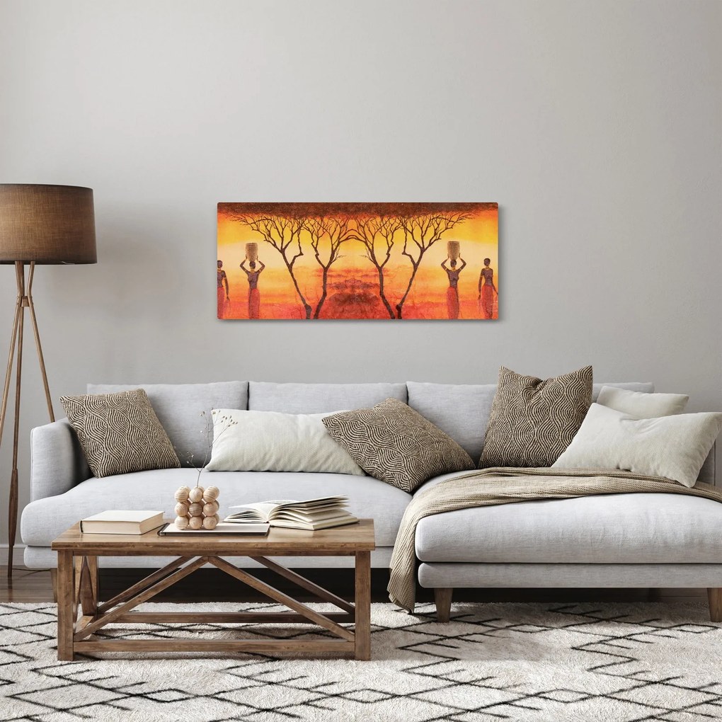 Tablou - Savana africană (120x50 cm)