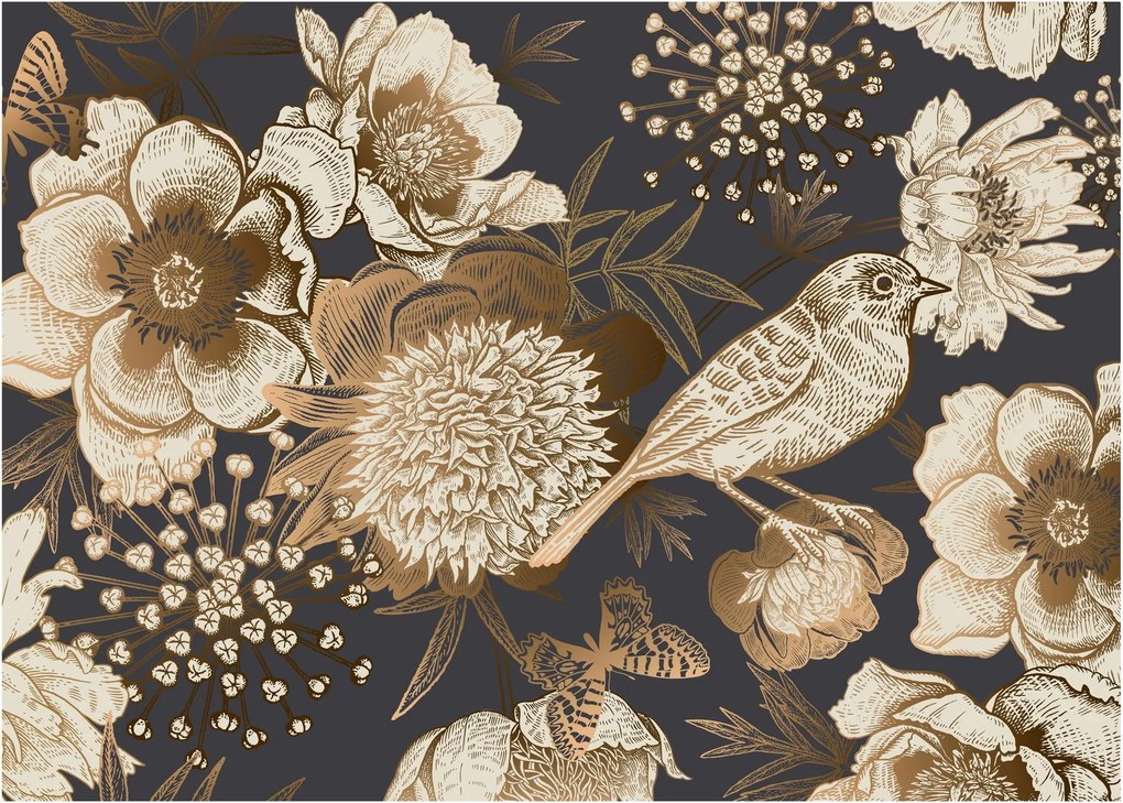 Tablou - Grădina de aur (70x50 cm)