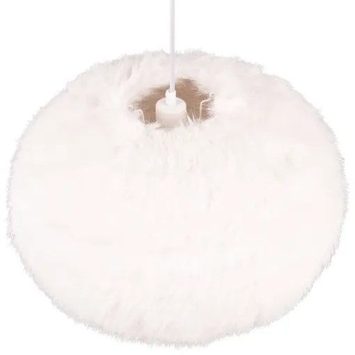 Lustră crem ø 50 cm Furry – Trio