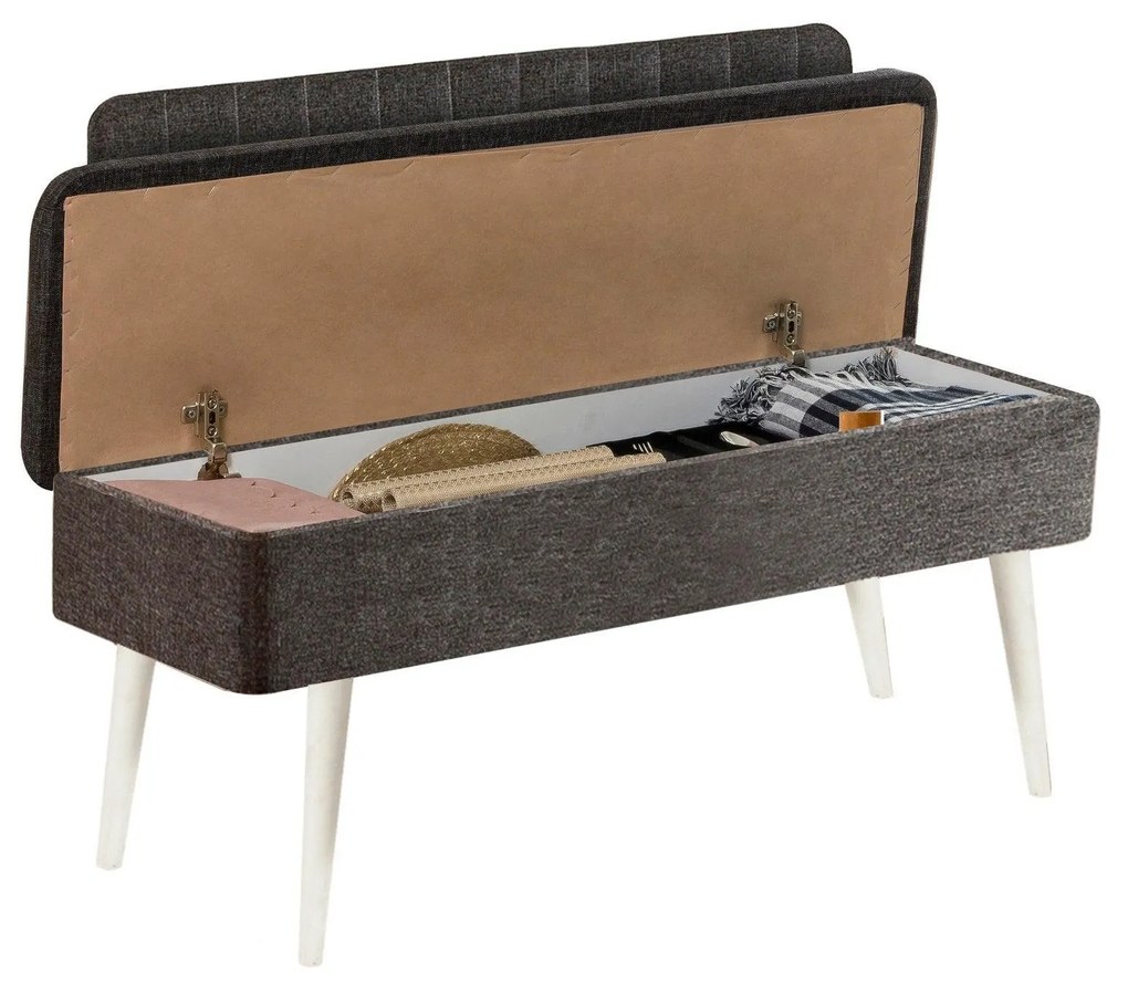 Taburet Banca Bucatarie  Bank Bench, Stejar, 110 x 85 x 36 cm