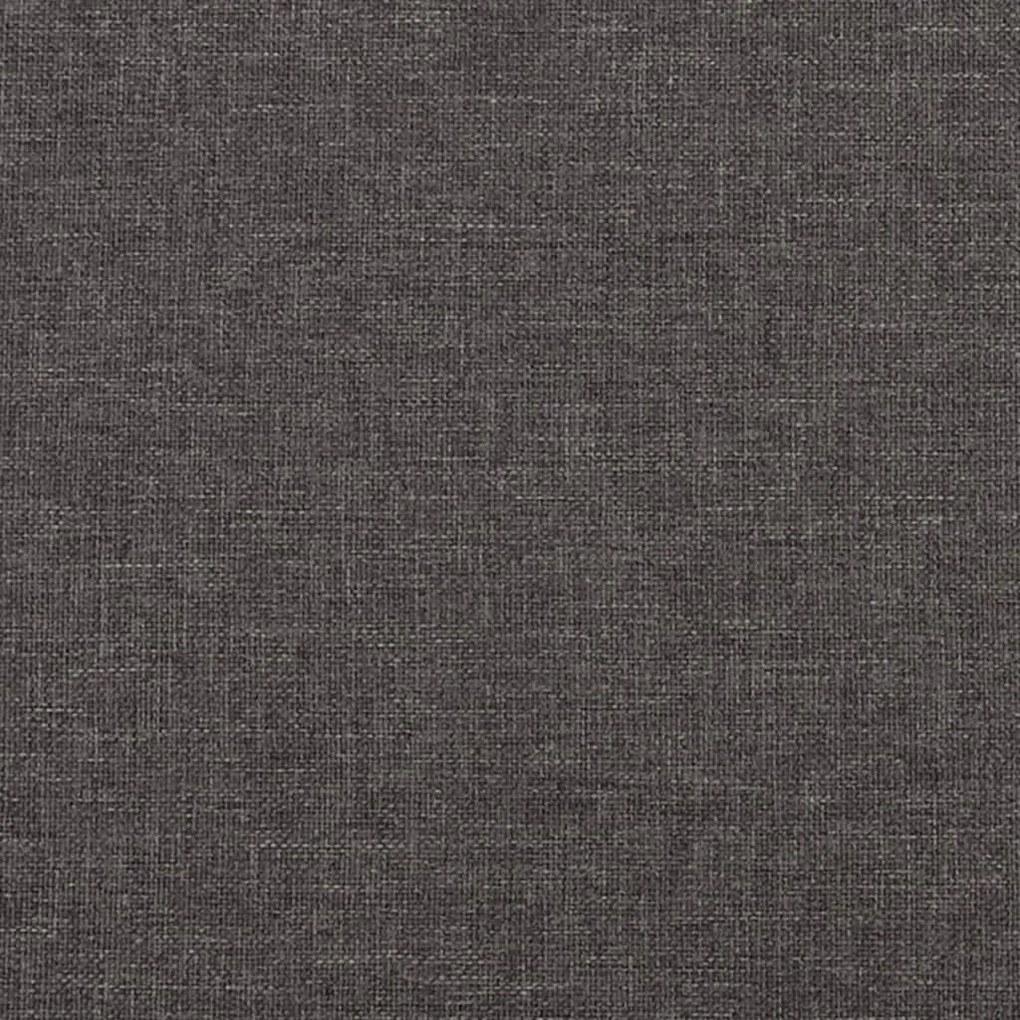 Canapea cu 3 locuri, gri inchis, 180 cm, material textil