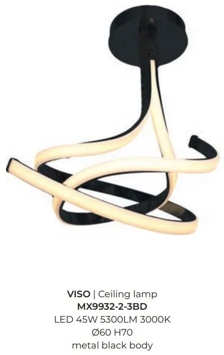 Lustra aplicata LED design modern VISO