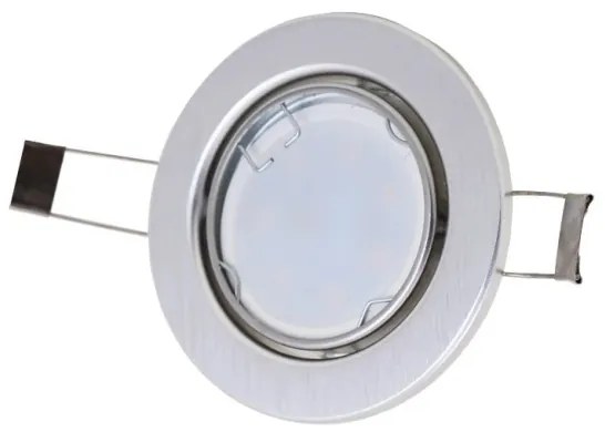 SET 3x corp de iluminat LED pentru baie 1xGU10/3W/230V IP23 argintiu Briloner 7221-039