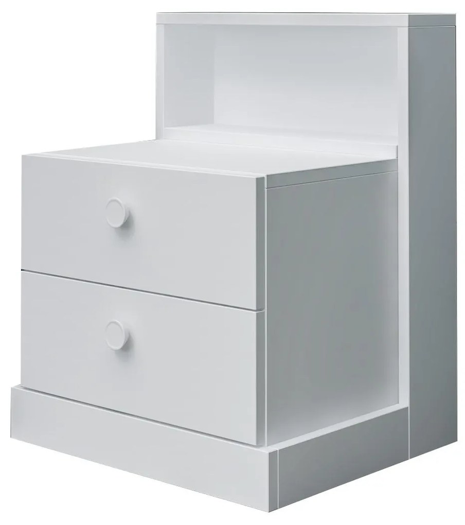 Noptieră Nilili 3 (alb). 1094434