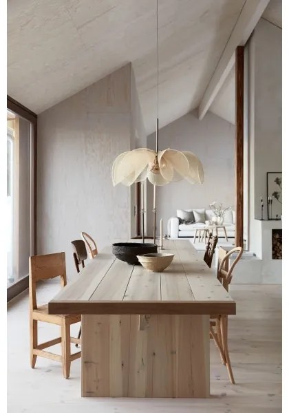 Lustră pe cablu Markslöjd 108661 STYRKA 1xE27/40W/230V d. 75 cm bej