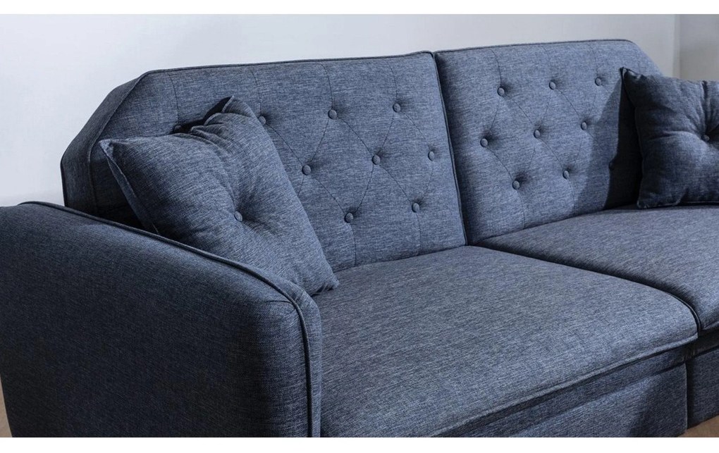Canapea extensibila cu 3 Locuri Weghorst, 202 x 83 x 82 cm