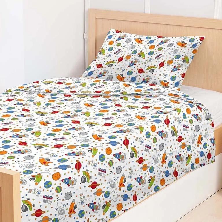 Goldea lenjerie de pat din bumbac pentru copii - model 638 140 x 200 și 70 x 90 cm
