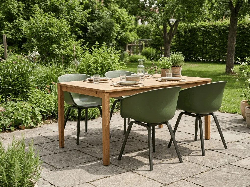 Scaun de masa AMALIA ELEMENT, verde