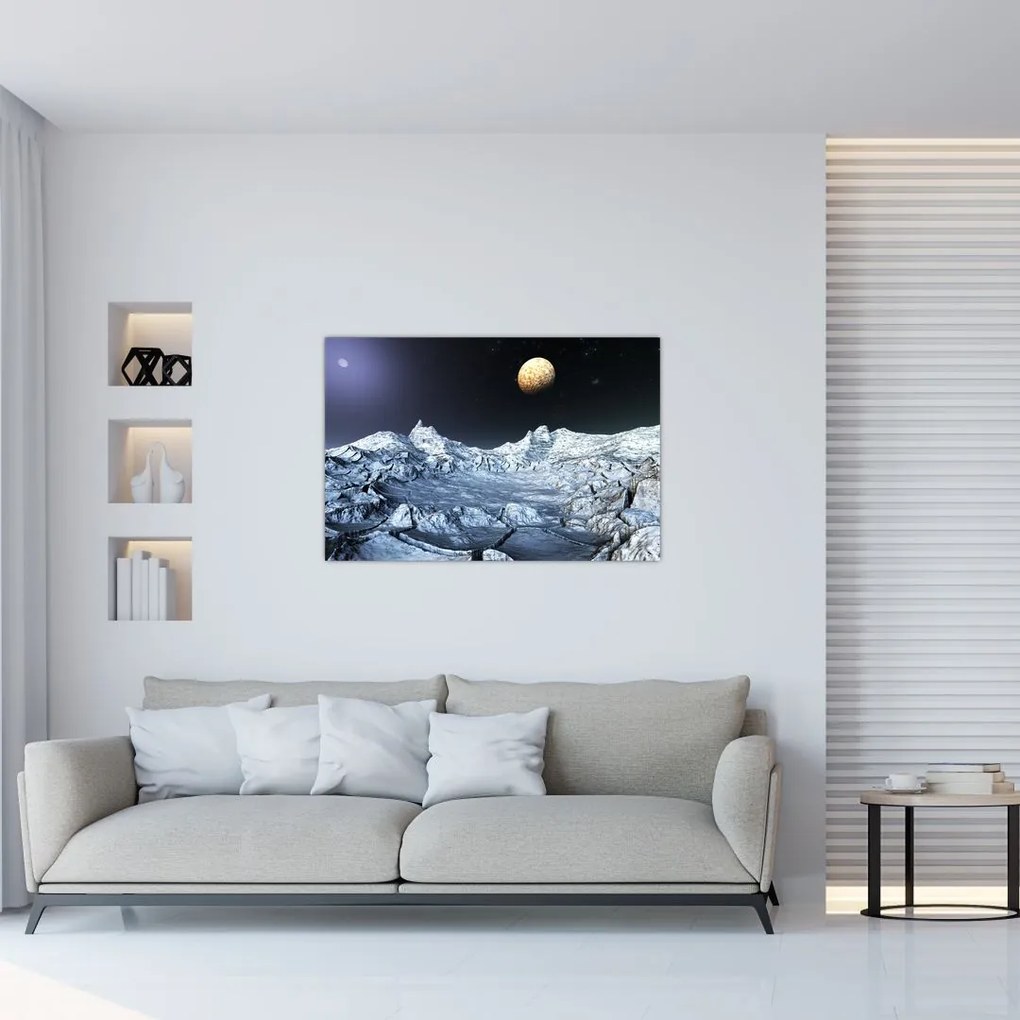 Tablou cu sat (90x60 cm)