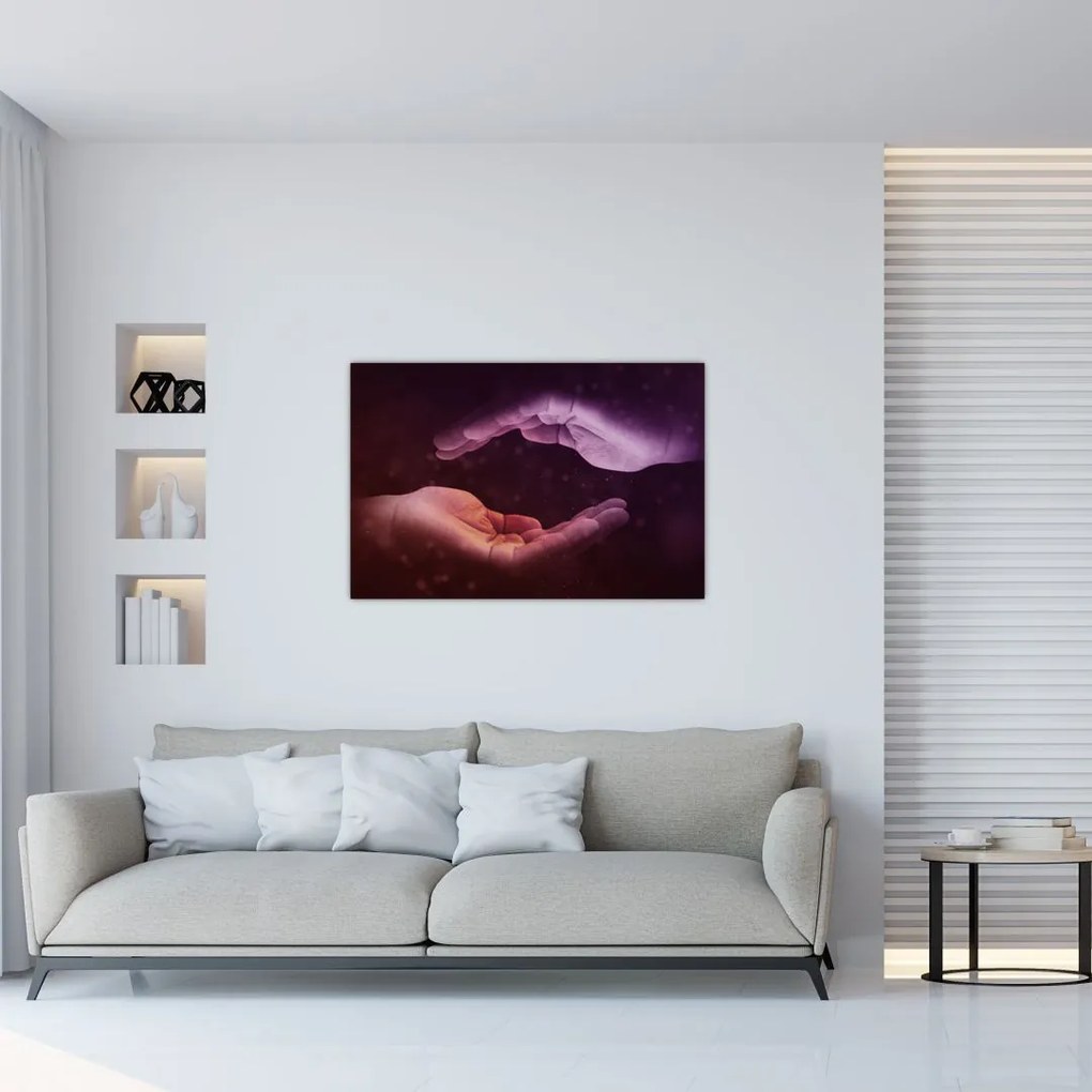 Tablou cu mâini (90x60 cm)