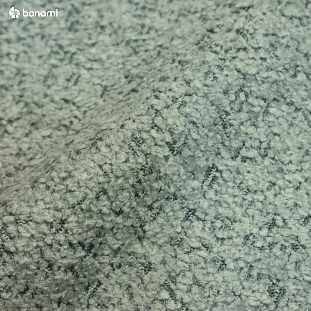 Canapea verde extensibilă cu tapițerie din stofă bouclé 215 cm Patti – Bonami Selection