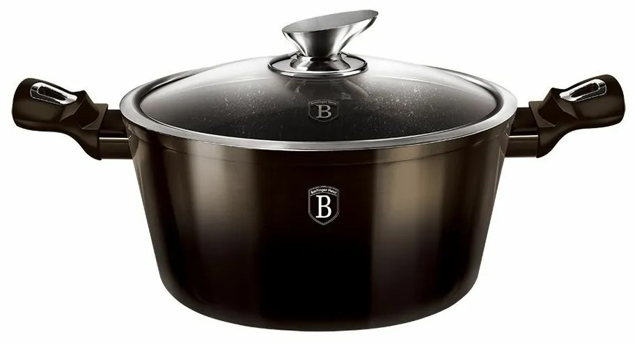 Berlinger Haus Cratiță Shiny Black Collection, 28cm