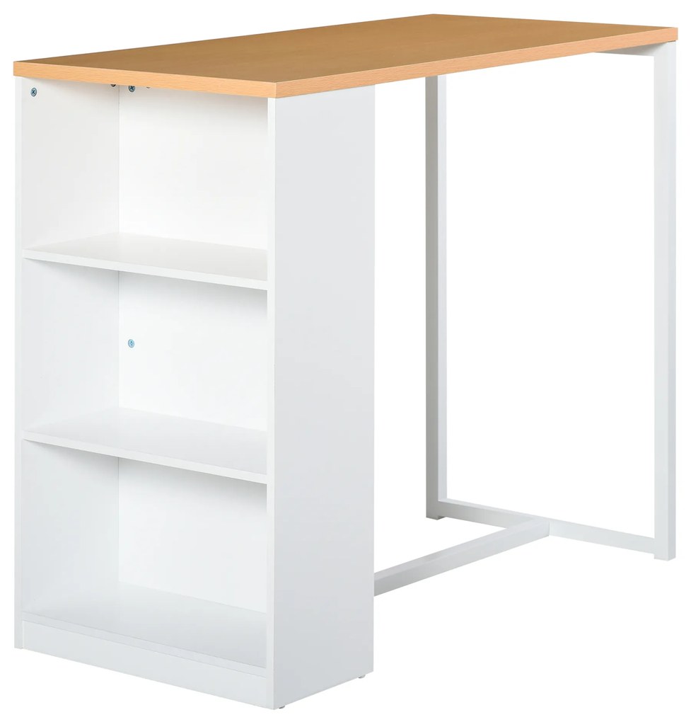 Masa tip bar HOMCOM, pentru bucatarie, masa inalta, tejghea | Aosom Romania