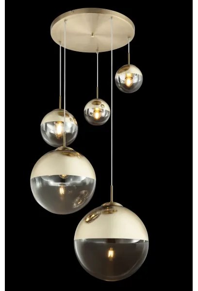 Globo - Lustră pe cablu 5xE27/60W/230V