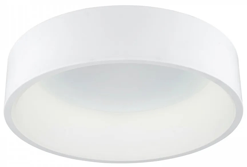 Plafoniera moderna alba rotunda cu led Chiara d45 3000k